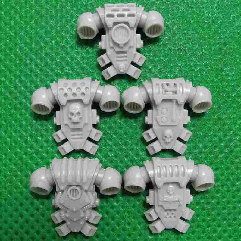 Space Marine Assault Squad bits