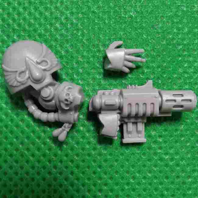 Blood Angels Librarian in Terminator Armour bits