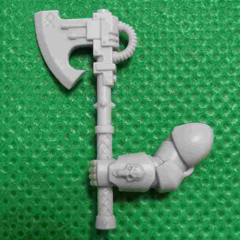 Space Wolves Primaris Lieutenant Haldor Icepelt bits