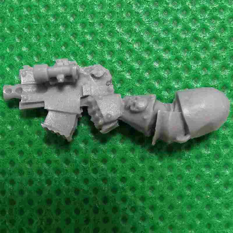 Chaos Space Marines Narik Dreygur Iron Warriors Limited Edition bits