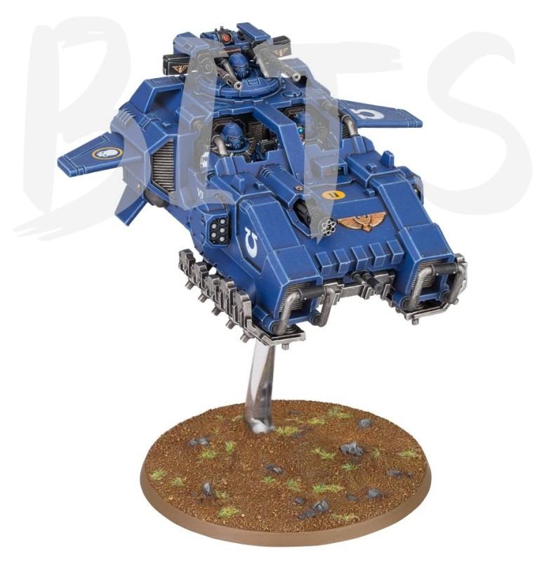 Primaris Storm Speeder Hailstrike bits