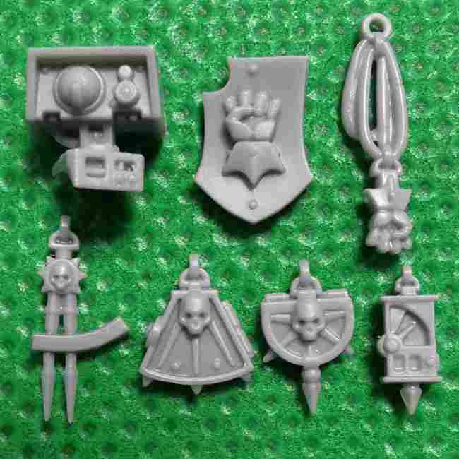 Imperial Fists Primaris Upgrades and Transfers bits