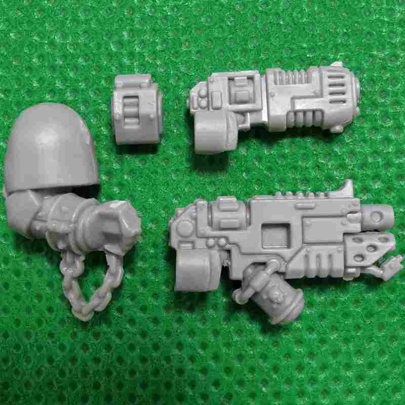 Black Templars Marshal bits