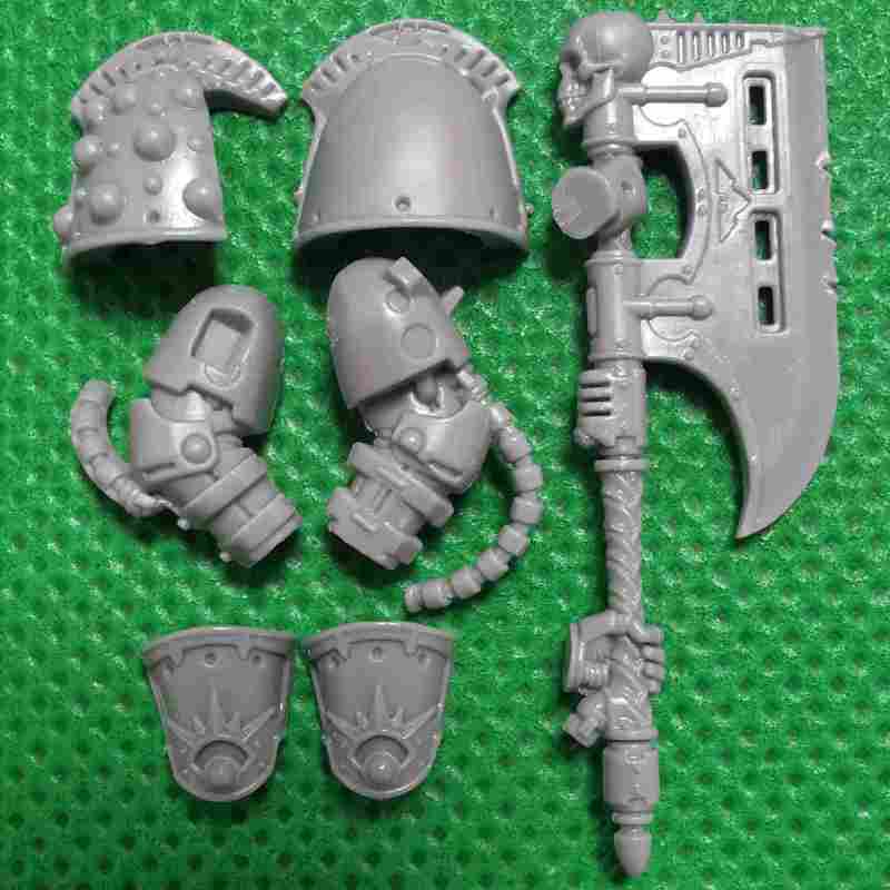 Legion Praetor with Power Axe bits