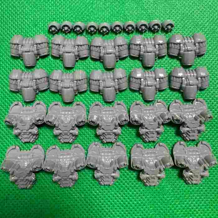 Space Marines Legion MKVI Assault Squad bits