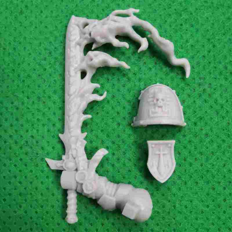 Grey Knights Castellan Crowe bits