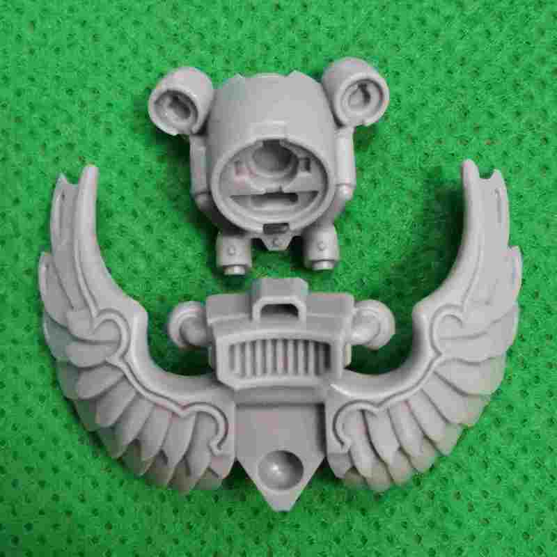 Blood Angels Chaplain With Jump Pack bits