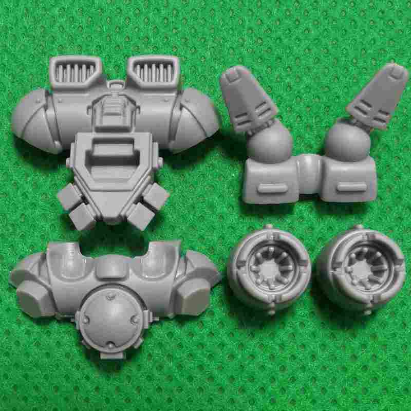 Captain with Jump Pack bits