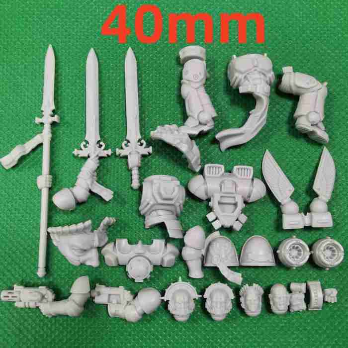 Blood Angels Sanguinary Guard bits
