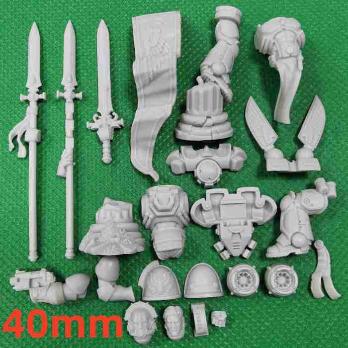 Blood Angels Sanguinary Guard bits