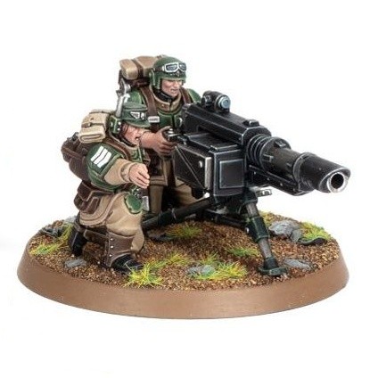 Astra Militarum Heavy Weapons Squad bits