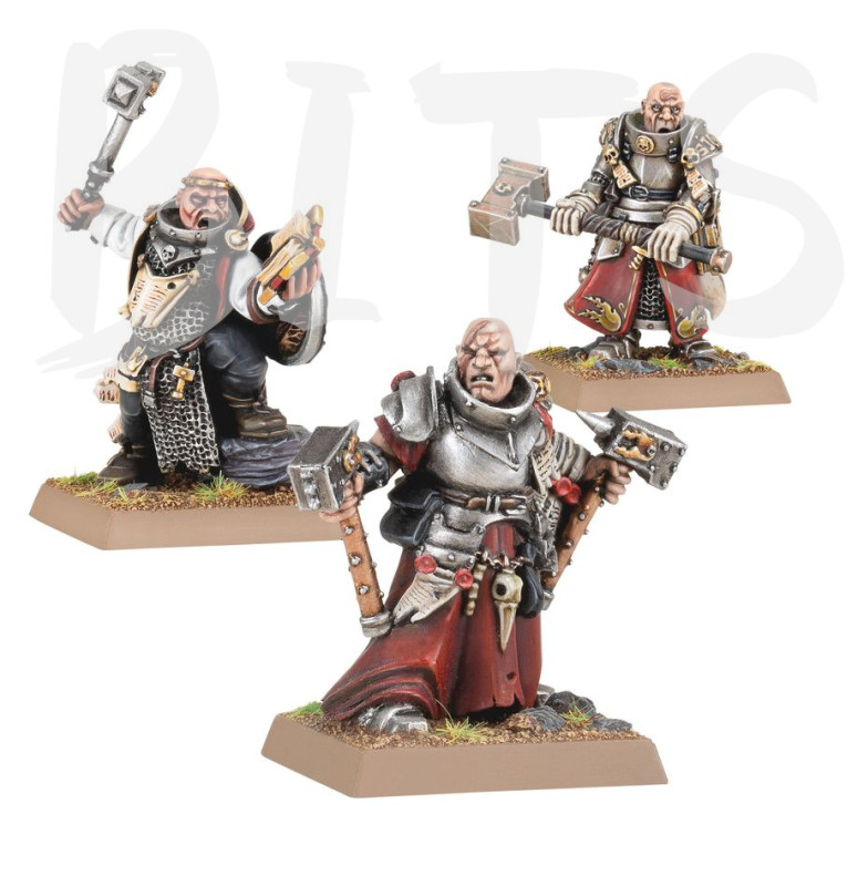Warrior Priests of Sigmar bits
