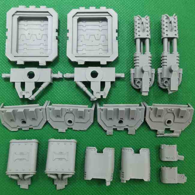 Grey Knights Land Raider Redeemer bits