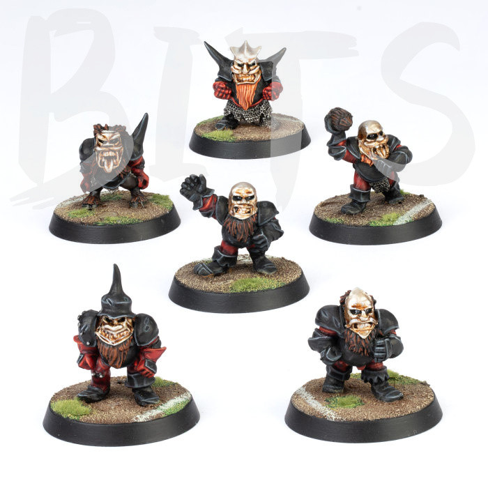 Blood Bowl Classic Chaos Dwarfs bits