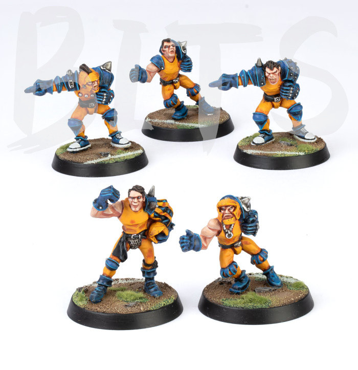 Blood Bowl Classic Human Throwers & Catchers
