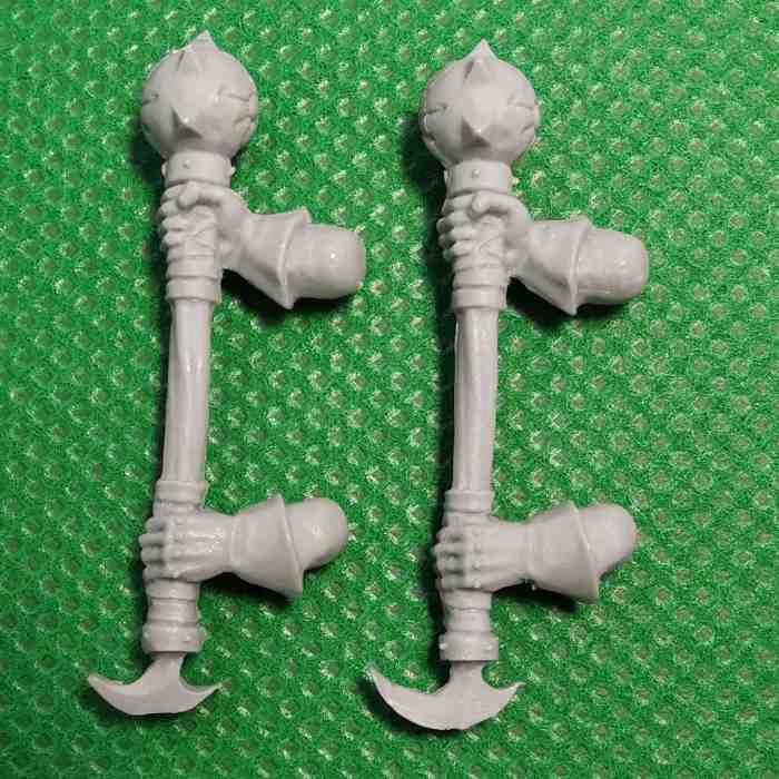 Chaos Warriors Great Weapons Upgrade Set bits