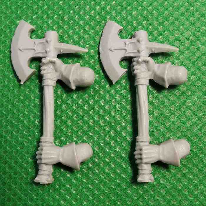 Chaos Warriors Great Weapons Upgrade Set bits