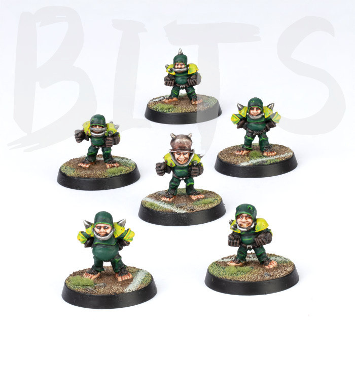 Blood Bowl Classic Halflings bits