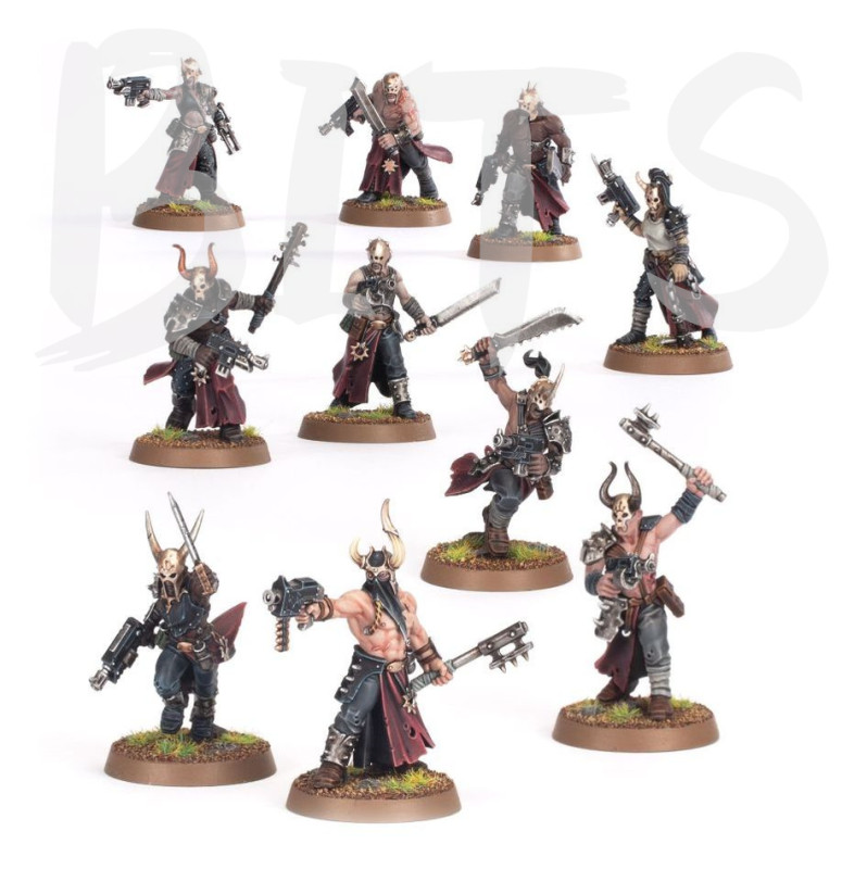 Chaos Cultists bits