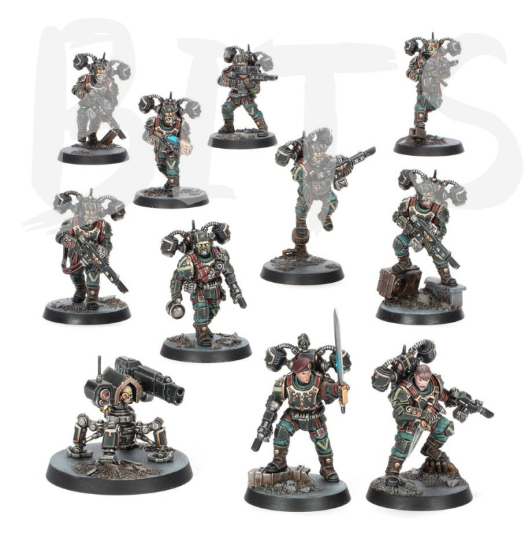 Kill Team: Tempestus Aquilons bits