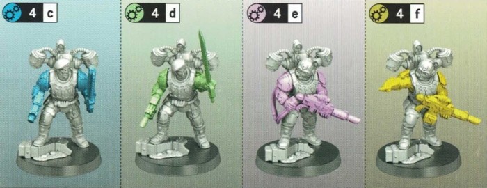 Kill Team: Tempestus Aquilons bits