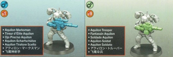 Kill Team: Tempestus Aquilons bits