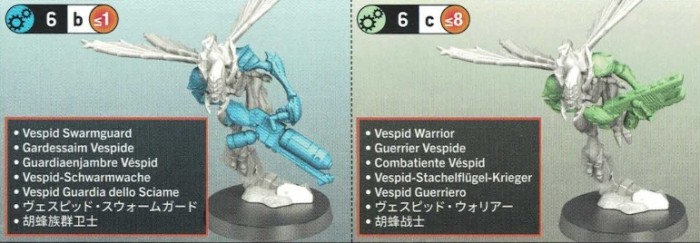 Kill Team: Vespid Stingwings bits