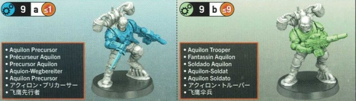 Kill Team: Tempestus Aquilons bits