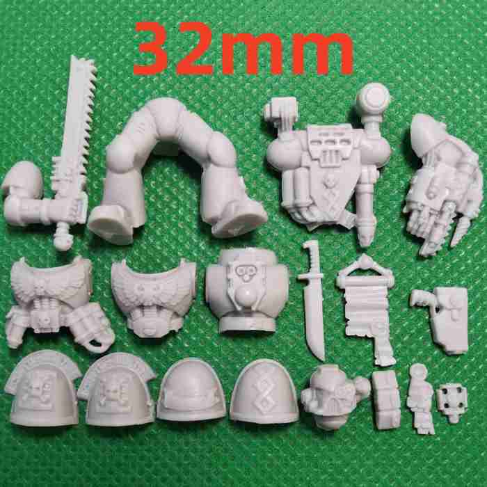 Space Marines Command Squad bits