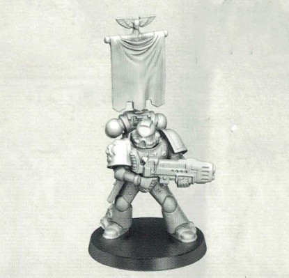 Space Marines Command Squad bits