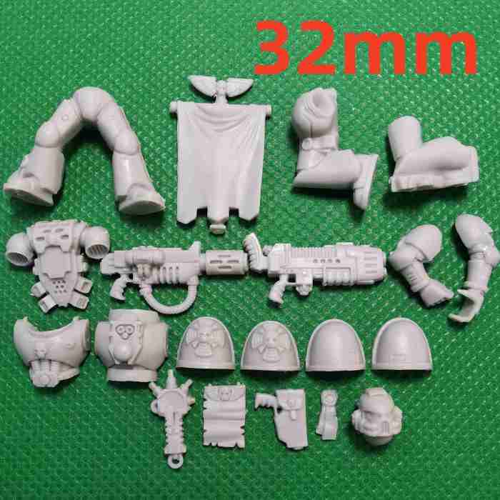 Space Marines Command Squad bits