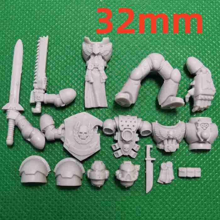 Space Marines Command Squad bits