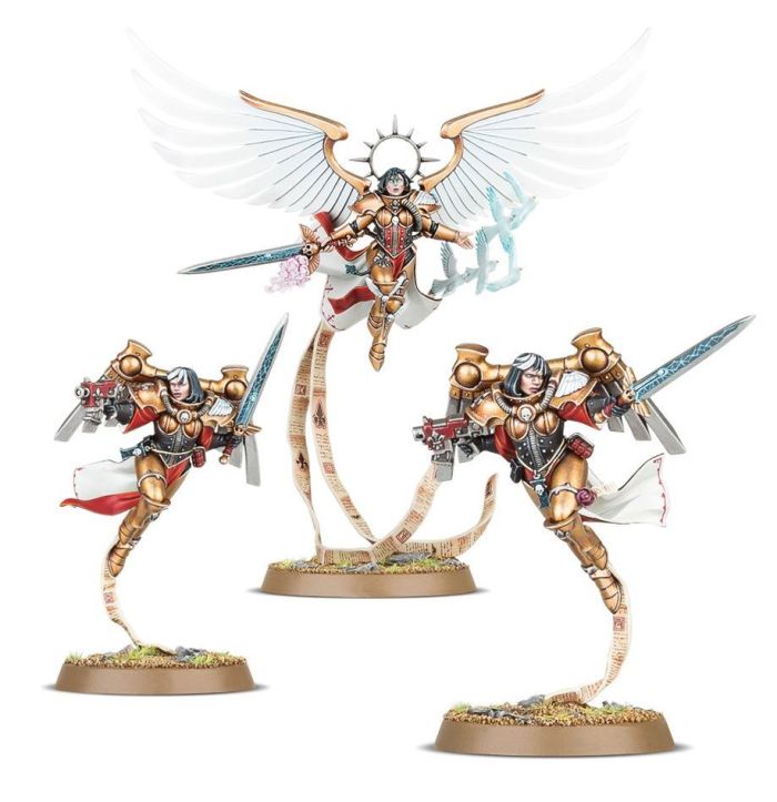 Adepta Sororitas Celestine, the Living Saint bits