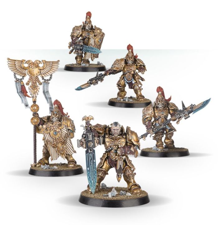 Custodian Guard Squad / Shield-Captain / Vexilus Praetor