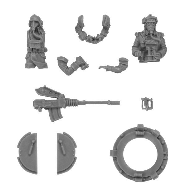 Death Korps Of Krieg Tank Commander Set bits
