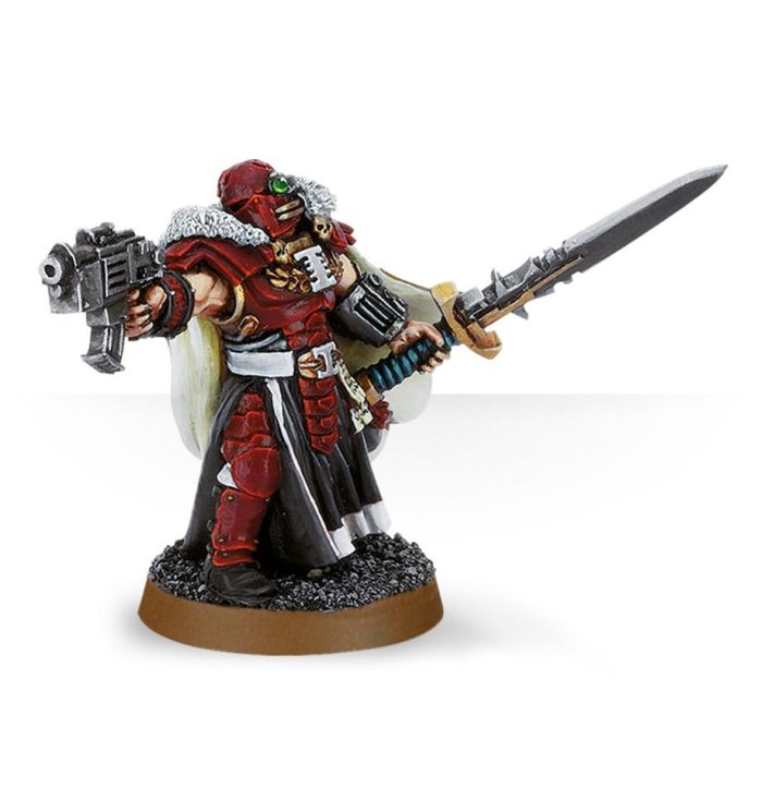 Inquisitor with Power Sword and Bolt Pistol bits