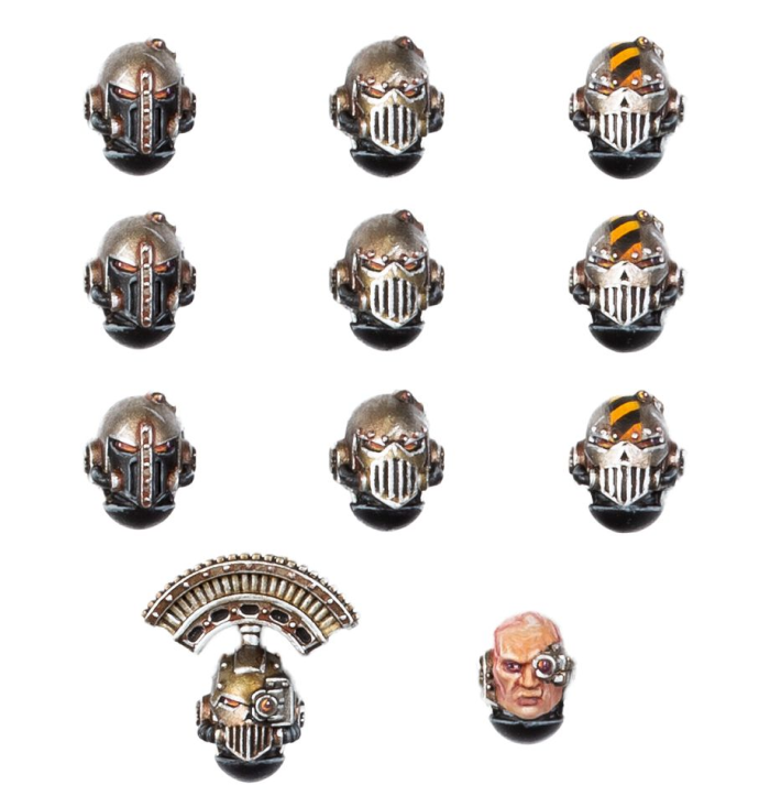Iron Warriors MKVI Heads