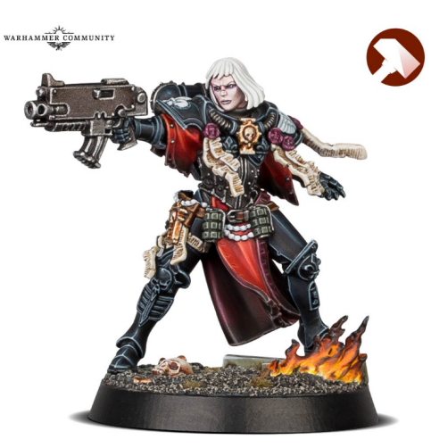 Adepta Sororitas Sister Tariana Palos bits