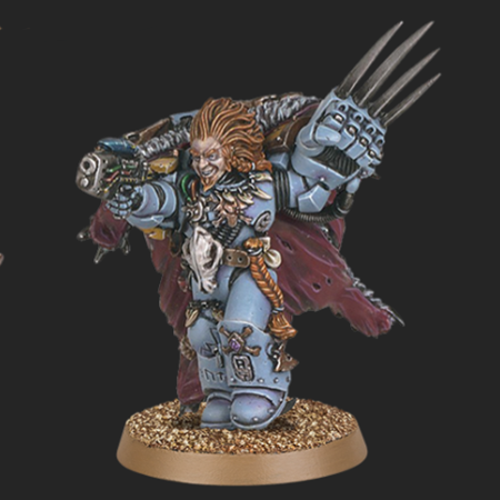 Space Wolves Lukas the Trickster bits