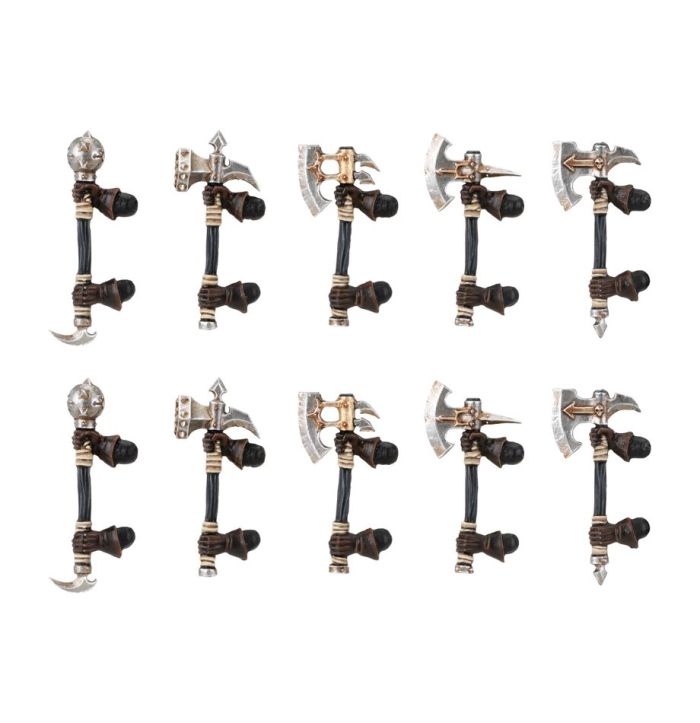 Chaos Warriors Great Weapons Upgrade Set bits