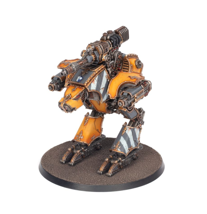 Adeptus Titanicus: Dire Wolf Heavy Scout Titan with Neutron Laser bits