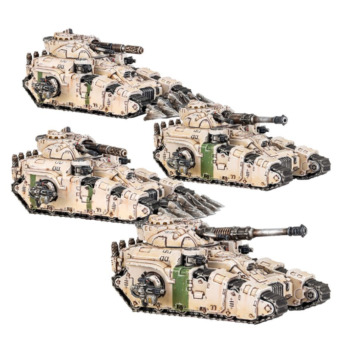 Legions Imperialis: Kratos Heavy Tank Squadron bits