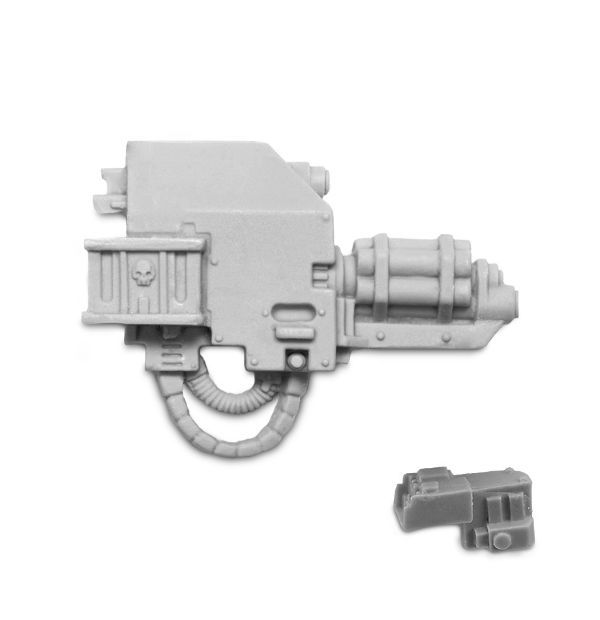 MK IV Dreadnought Assault Cannon (Right Arm) bits