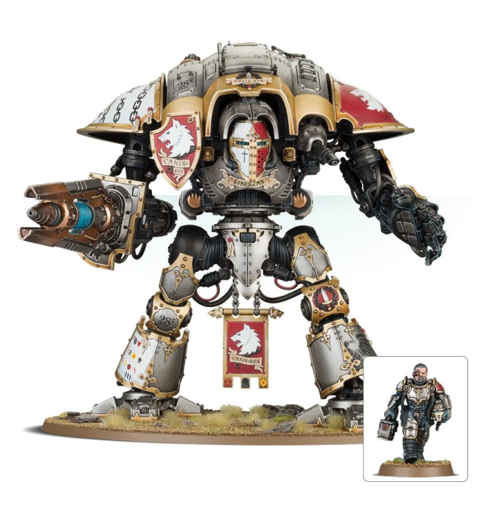 Knight Preceptor Canis Rex Titan bits