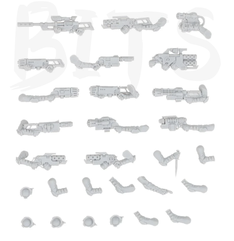 Delaque Weapons Set 1 bits