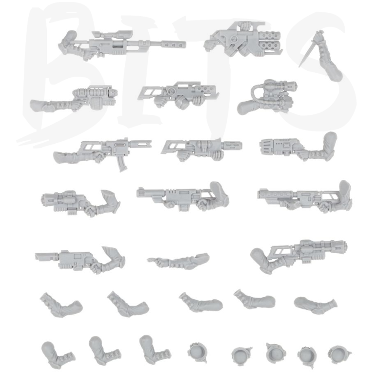 Delaque Weapons Set 2 bits