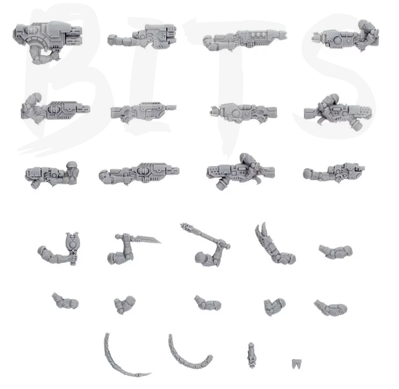 Van Saar Weapons Set 2 bits