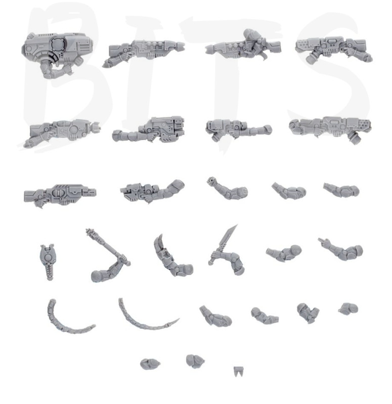 Van Saar Weapons Set 1 bits