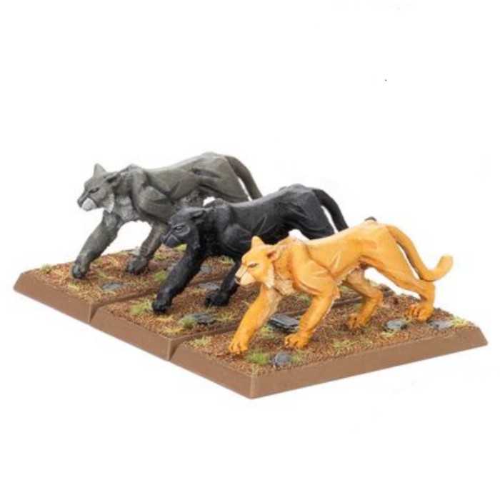 Wood Elf Beast Pack Bits