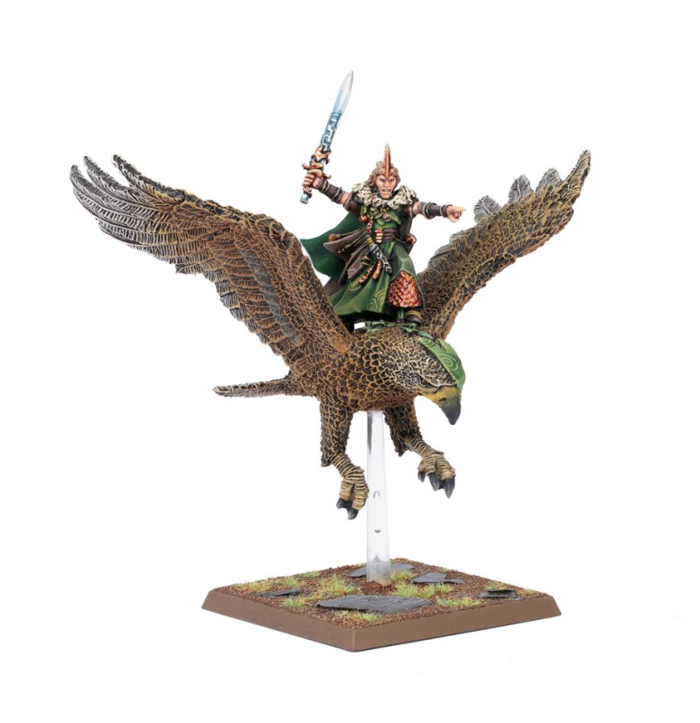 Wood Elf Noble on Great Eagle Bits